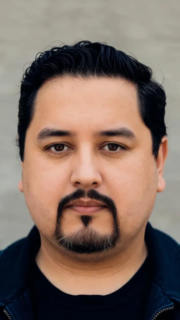 Goatee for Round Face