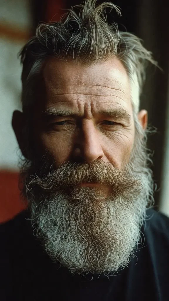 Layered Viking Beard