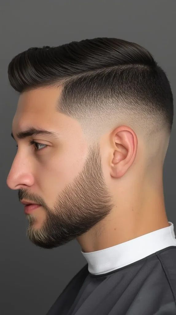 Low Fade Beard Blend