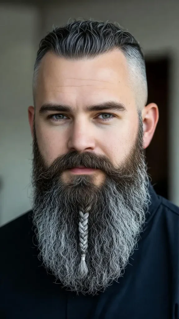 Sculpted Modern Viking Beard