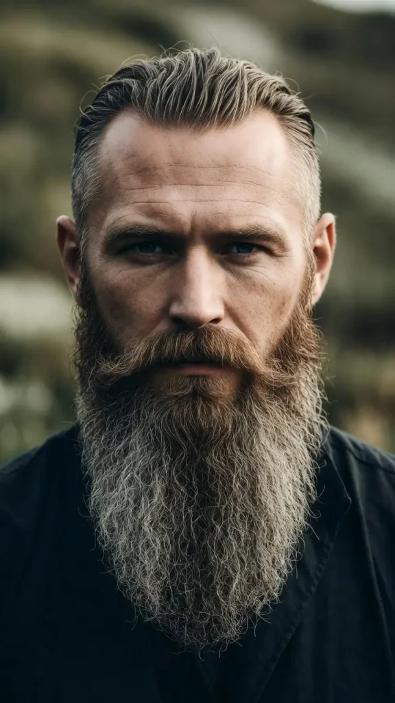 Tapered Viking Beard