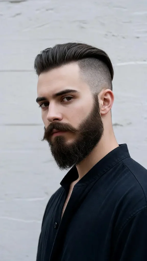  Van Dyke with Undercut beard