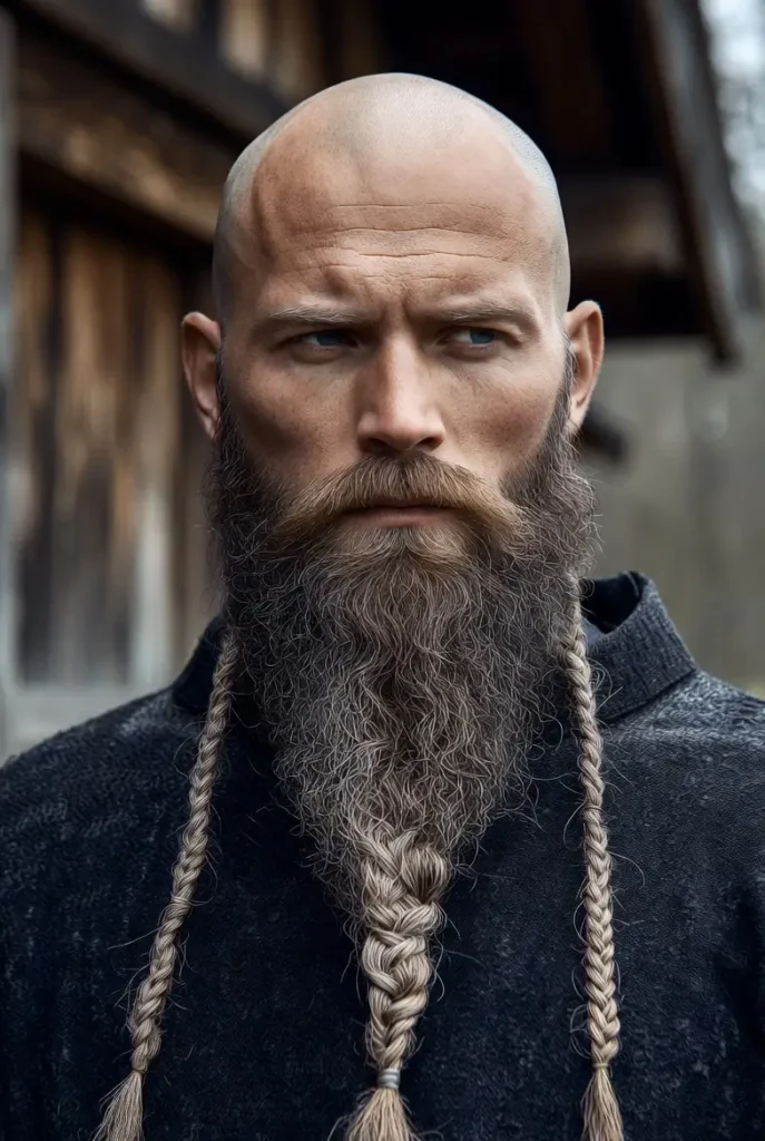 Viking Beard for Bald Men