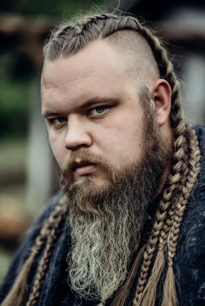 Viking Beard for Round Face