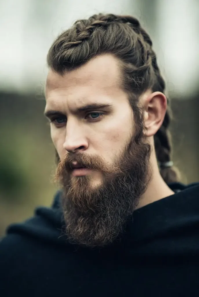 Viking Beard for Square Face