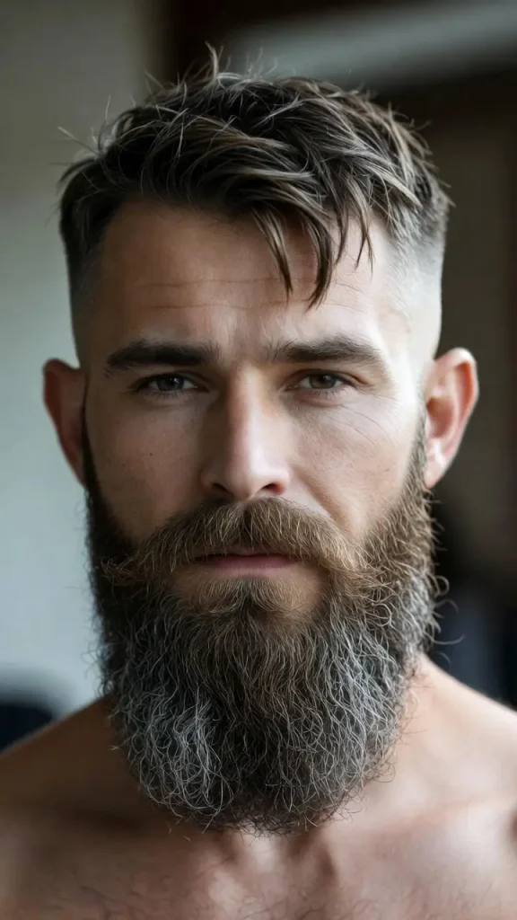 Viking Beard with Skin Fade