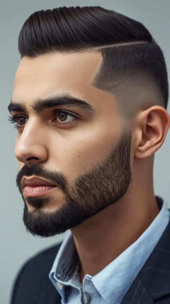 beard fade style