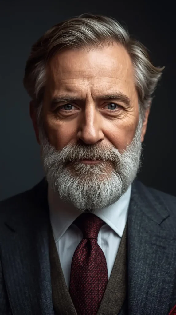 Textured Mature Beard 