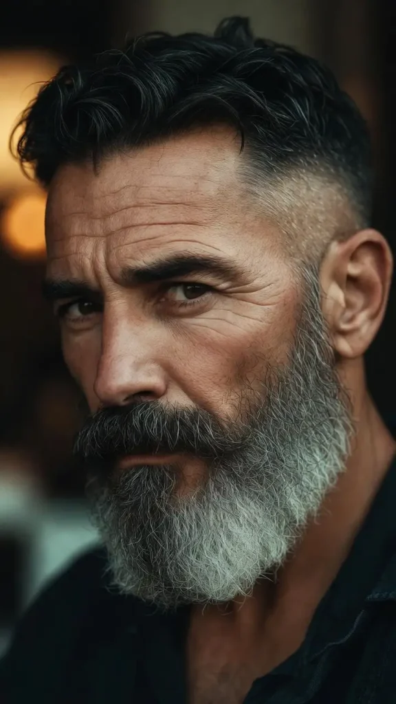 Beard with Subtle Fade