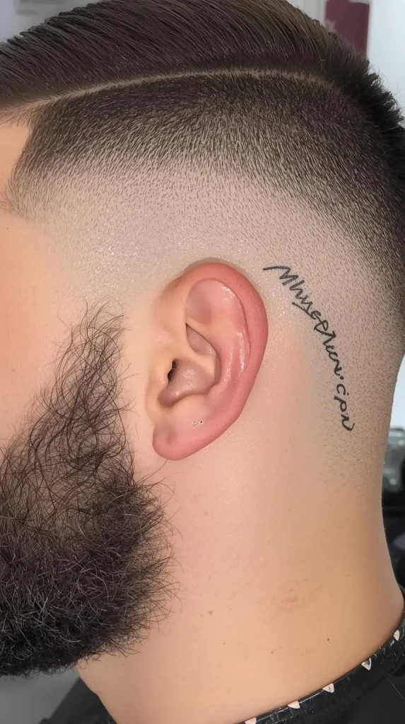 Drop Fade with Beard