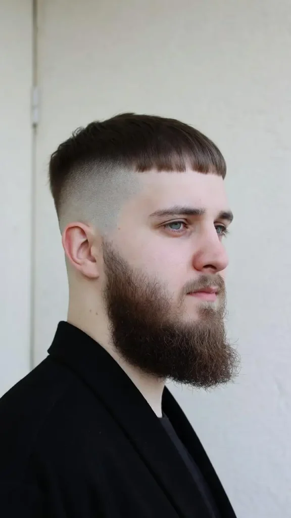 Faded Beard with Undercut