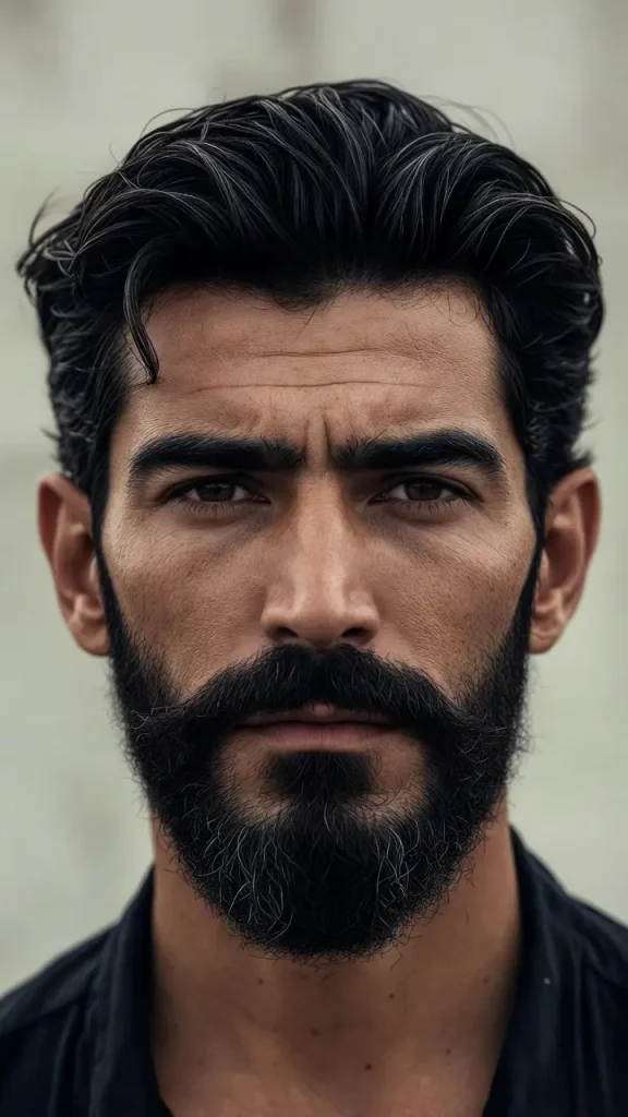 French Beard for Square Face