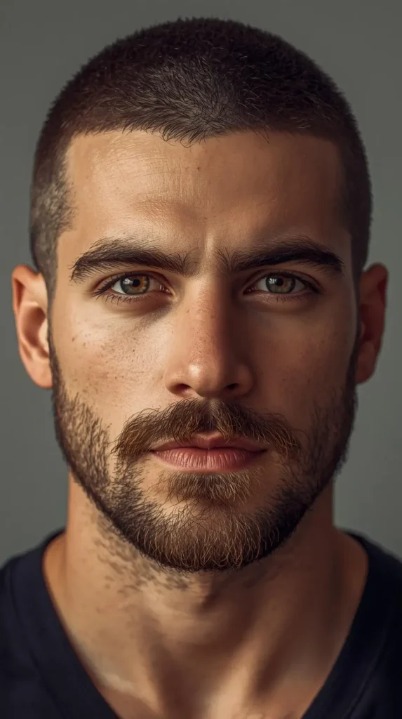 French Beard with Buzz Cut