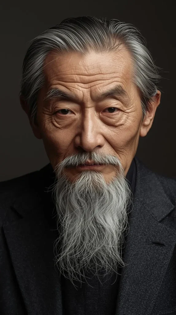 Gray Extended Goatee