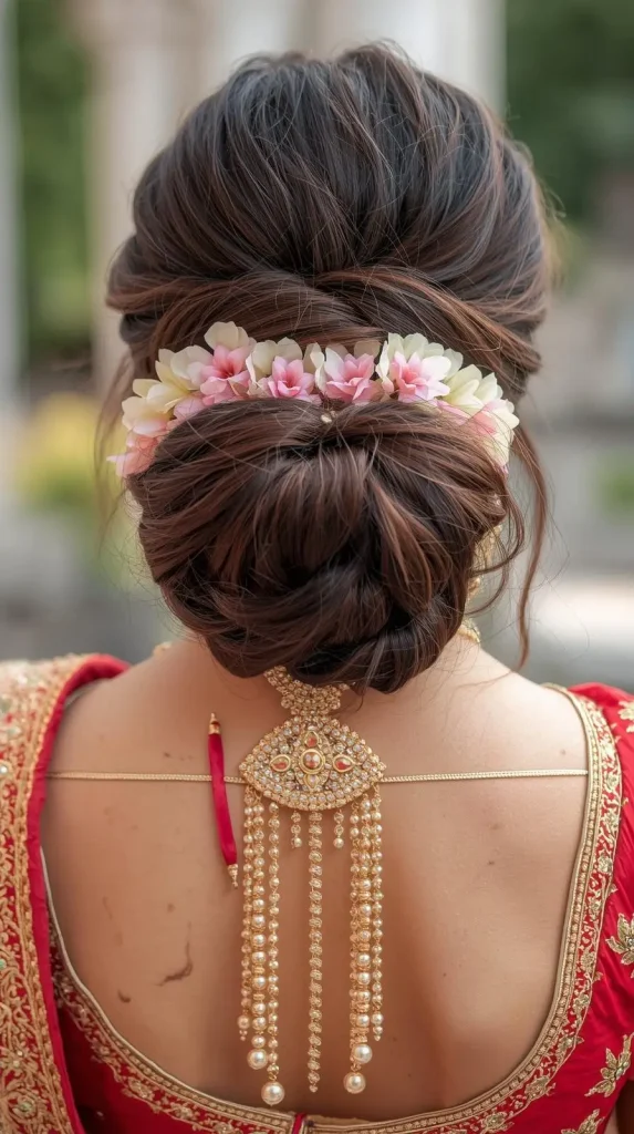 Indian and Desi Wedding Medium Hair