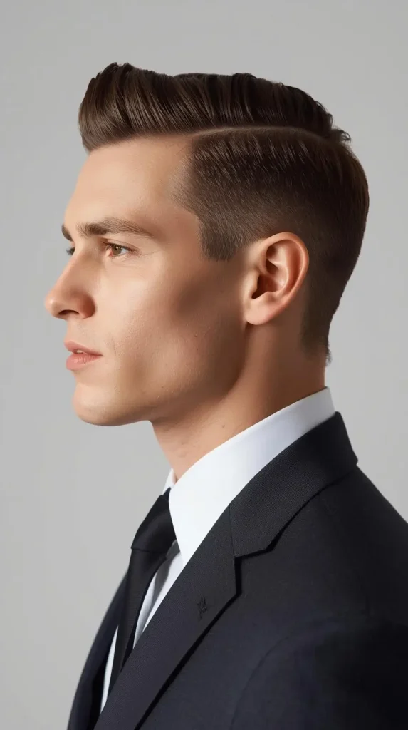 Ivy League Side Part