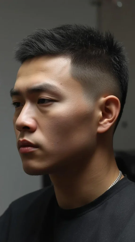 Low Taper Fade Short Top