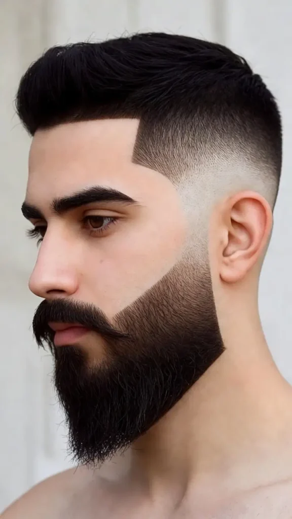 Modern Precision Fade Beard