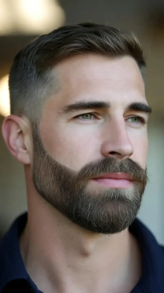 Modern Sculpted French Beard