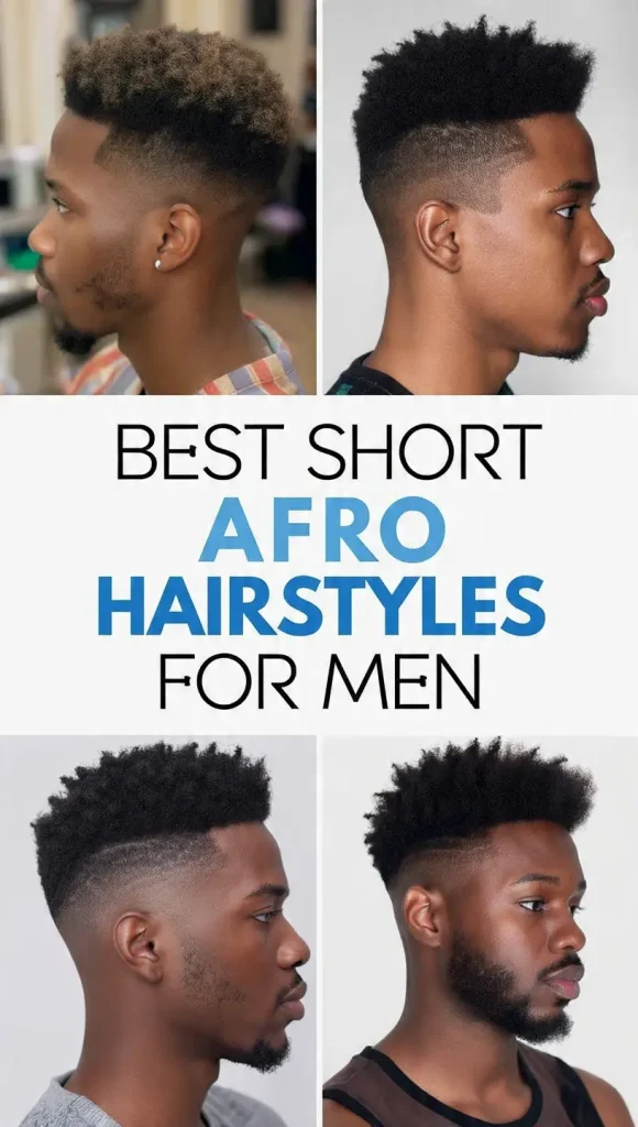 Natural Afro and 4C Short Hairstyles