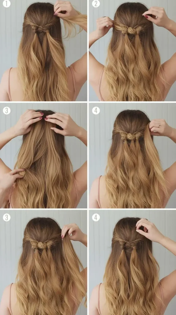 Quick Half Up Half Down Tutorial