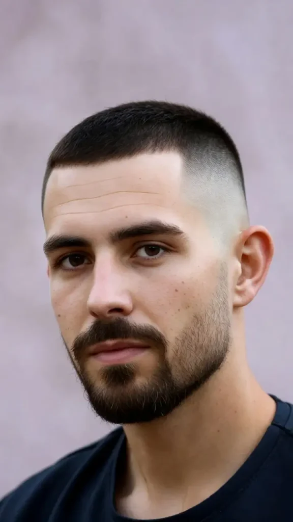 Short Beard with Undercut