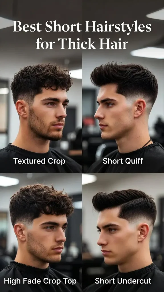 Short Hairstyles for Thick Hair