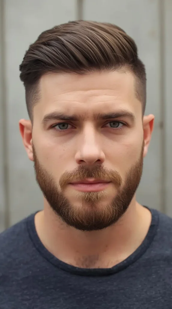Tapered Stubble beard