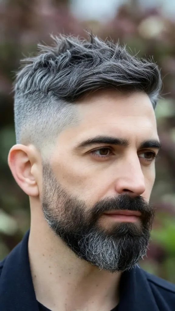 Textured Fade Beard