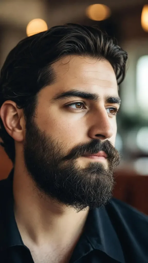 Thick French Beard