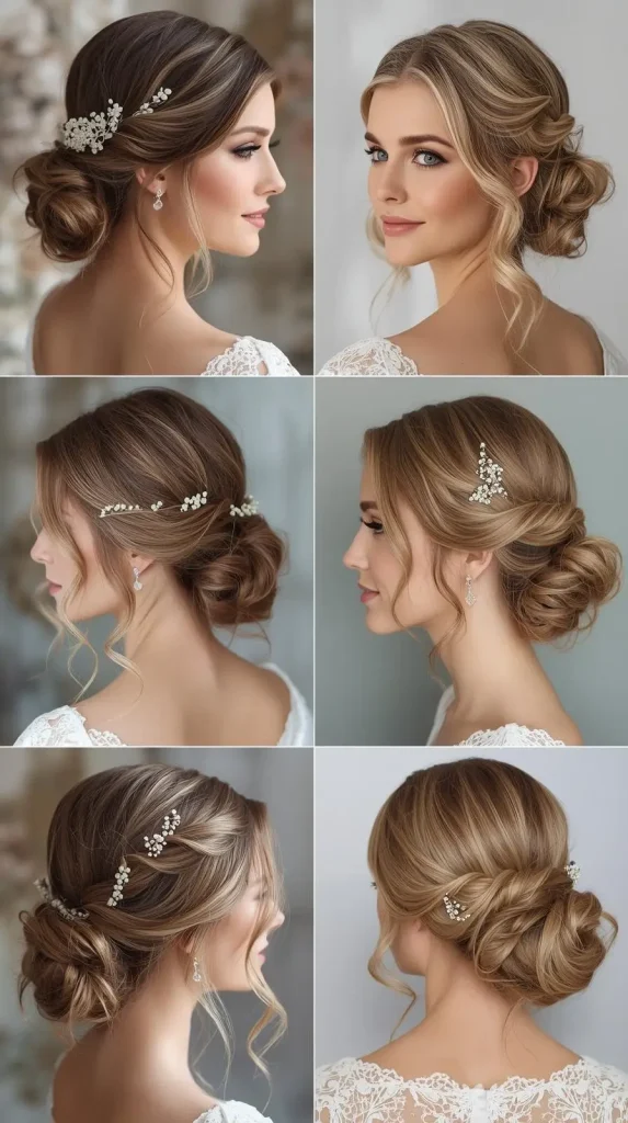 Wedding Hairstyles for Medium Hair Shoulder Length Round Faces