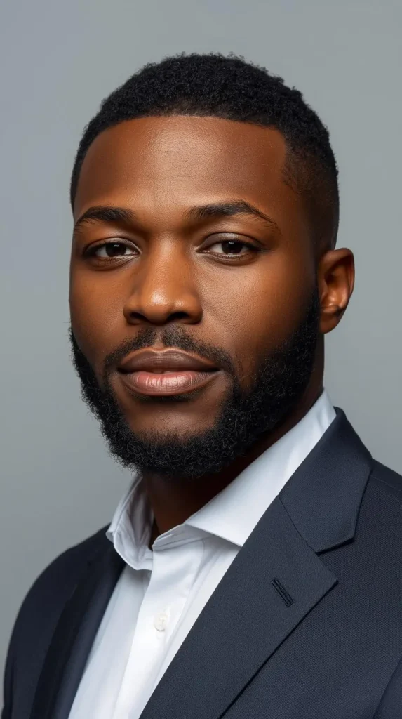 black man Corporate Short Beard