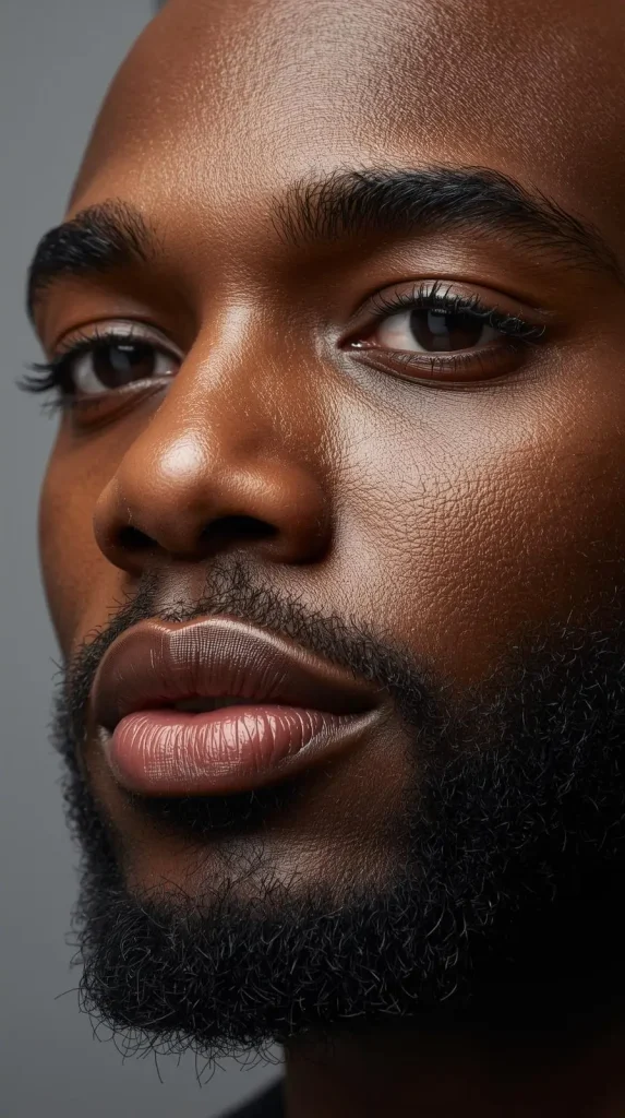 black man French Beard Variation