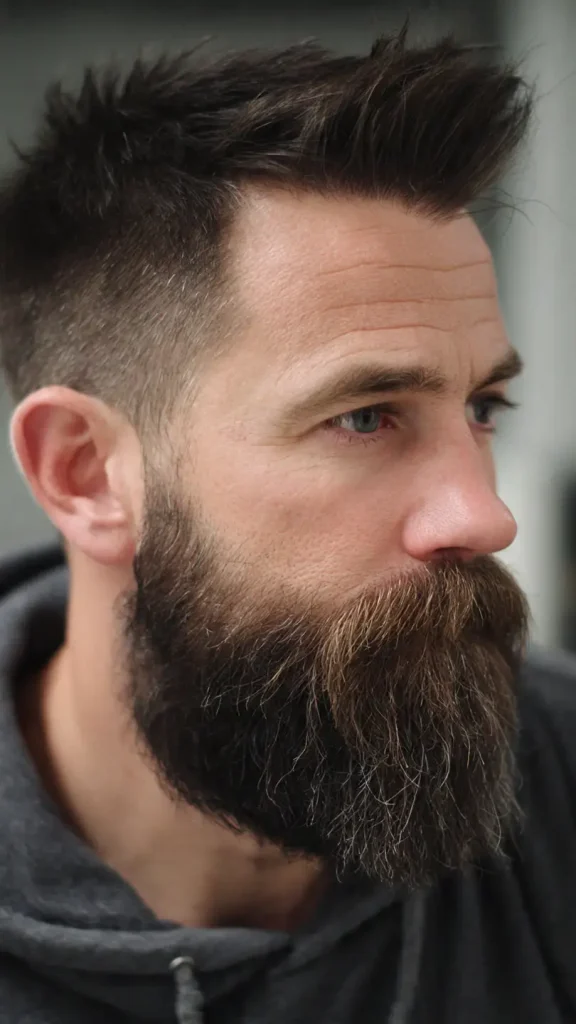 Tapered French Beard style